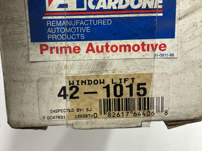 REMAN. Cardone 42-1015 Front Left Power Window Motor