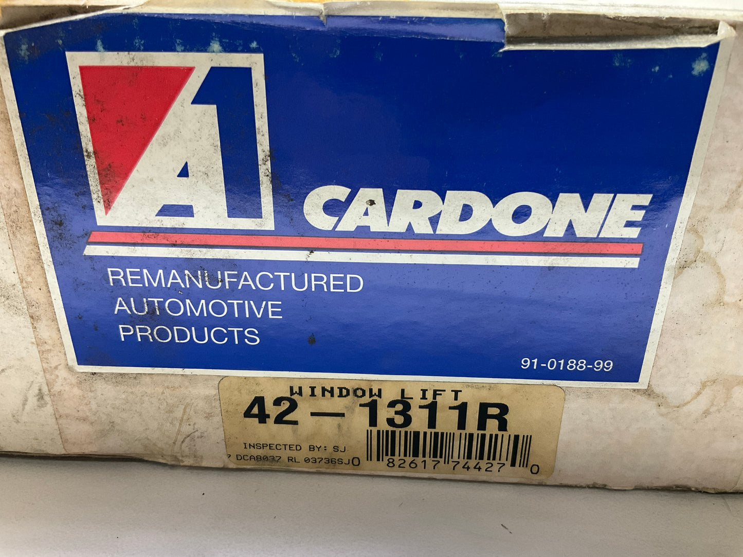 MISSING CONNECTOR Cardone 42-1311R Front Left Power Window Motor And Regulator