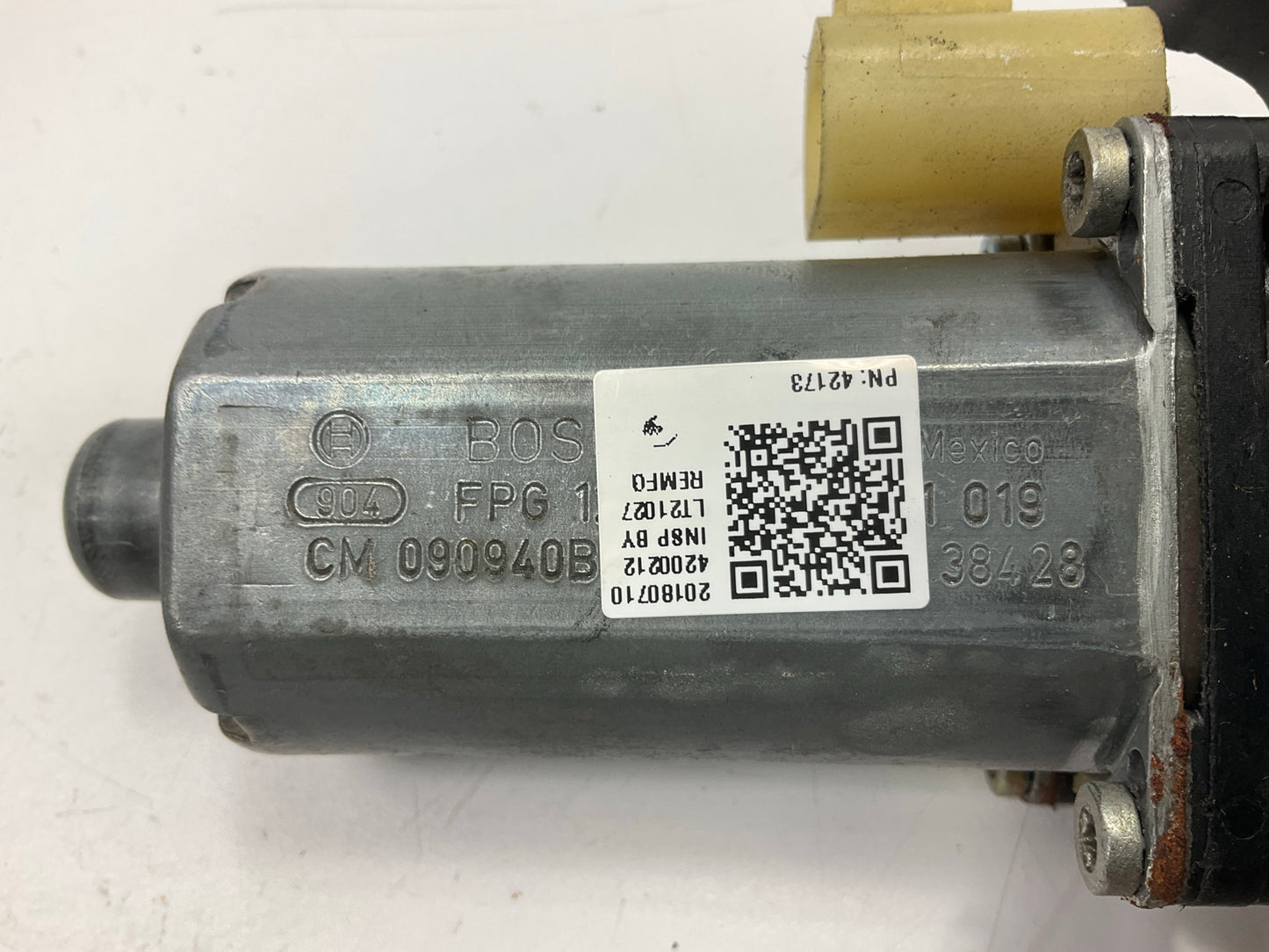 REMAN. Cardone 42-173 Front Right Power Window Motor - 2000-2007 Monte Carlo