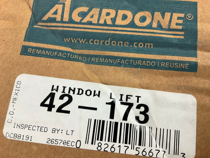 REMAN. Cardone 42-173 Front Right Power Window Motor 1997-02 Pontiac Grand Prix