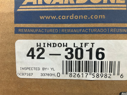 REMAN Cardone 42-3016 Front Left Power Window Motor For 1999-2002 Mercury Cougar