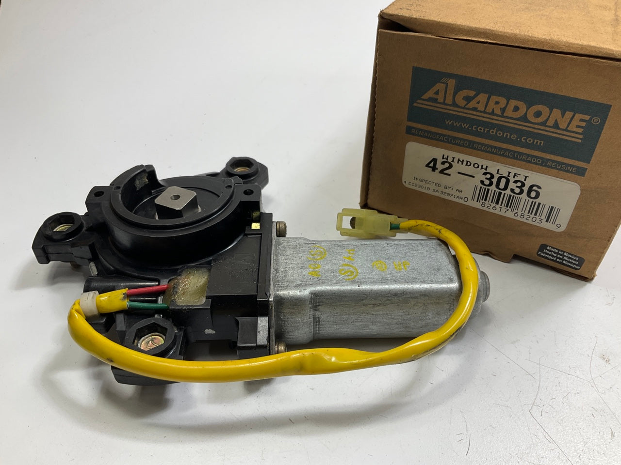 REMAN. Cardone 42-3036 Front Right Power Window Motor For 1998-2003 Ford Escort