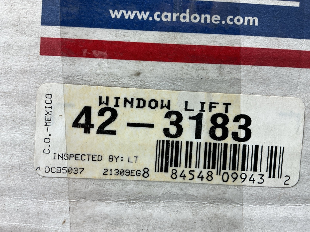 REMAN. Cardone 42-3183 Rear Left Power Window Motor 05 Explorer, Mountaineer