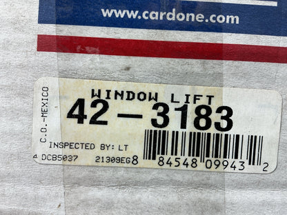 REMAN. Cardone 42-3183 Rear Left Power Window Motor 05 Explorer, Mountaineer