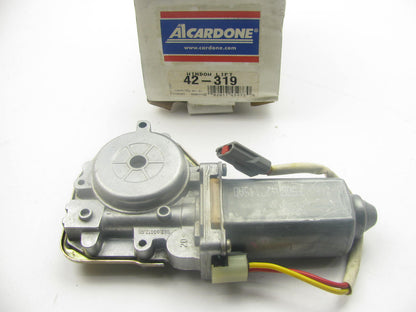 Reman. Cardone 42-319 Power Window Motor - Position: Front Left Drivers Side