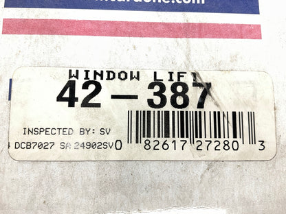 REMAN. Cardone 42-387 Rear Left Power Window Motor For 92-94 Chrysler Mini-van