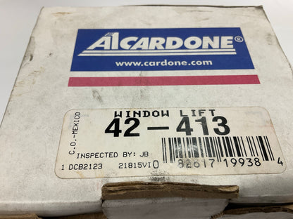 REMAN. Cardone 42-413 Front Left Drivers Side Power Window Motor