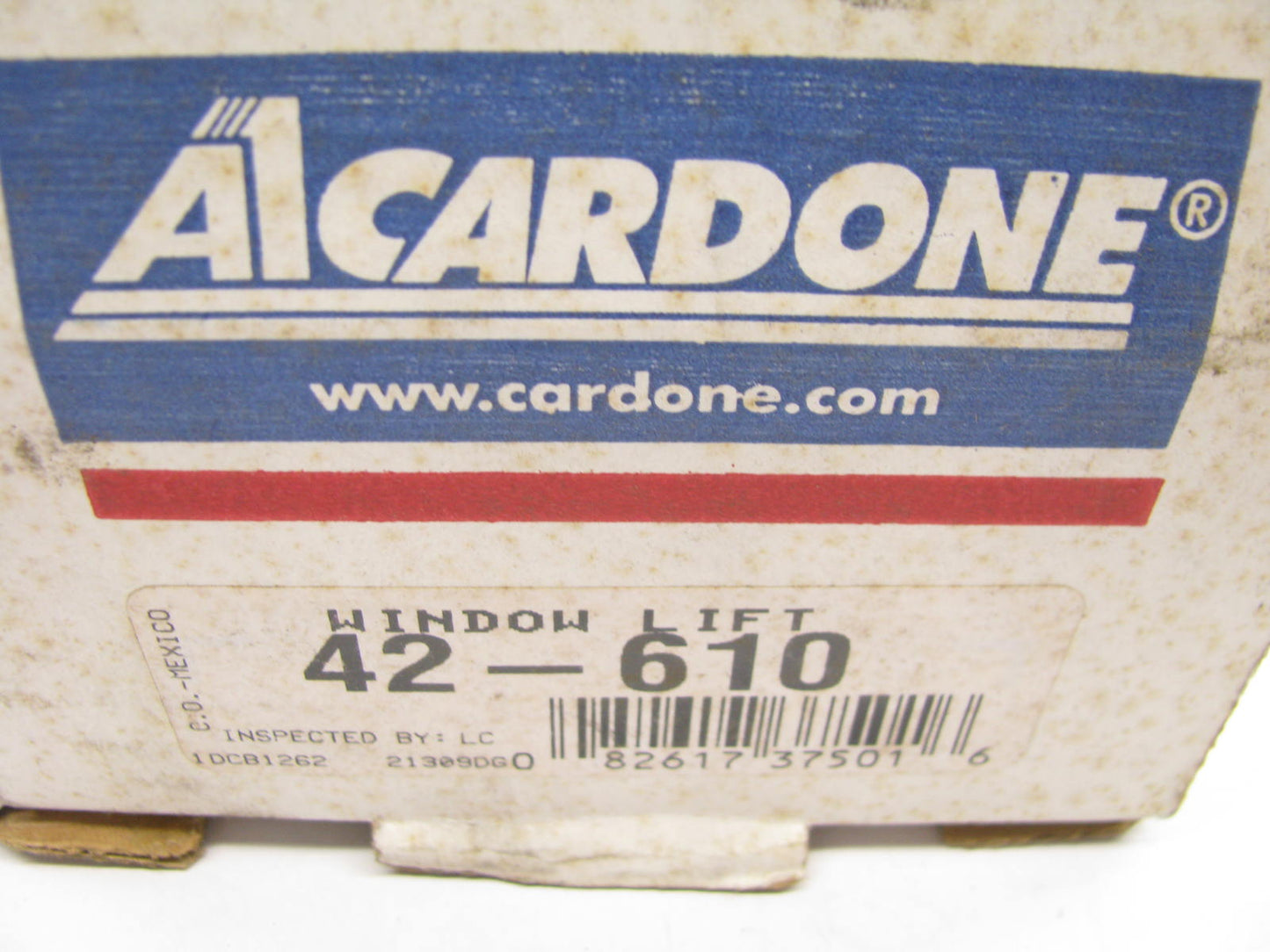 Cardone 42-610 Reman Power Window Motor - Front Right Passengers Side