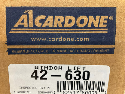 REMAN. Cardone 42-630 Rear Left Power Window Motor
