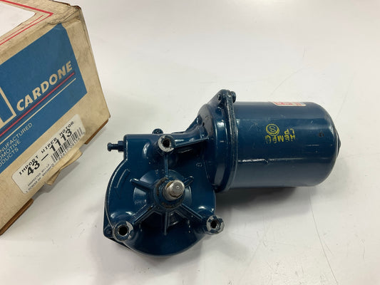 REMAN. Cardone 43-1113 Windshield Wiper Motor For 1985-1990 Colt, 85-88 Mirage