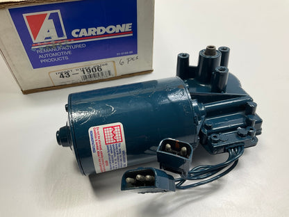 REMAN. Cardone 43-1906 Windshield Wiper Motor For 1986-1989 Saab 9000