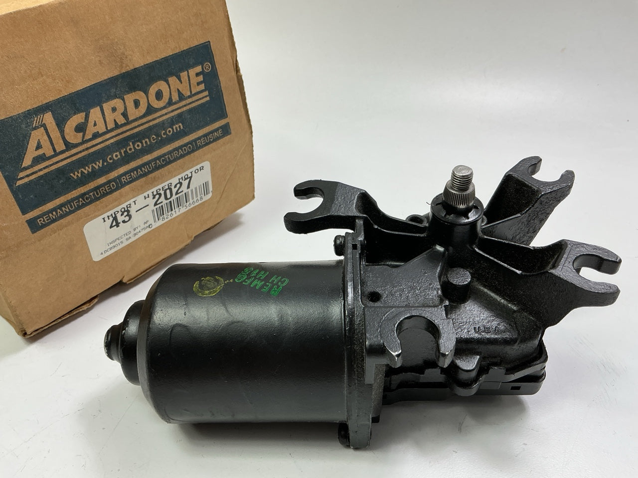 REMAN. Cardone 43-2027 Windshield Wiper Motor For 1998-2002 Toyota Corolla