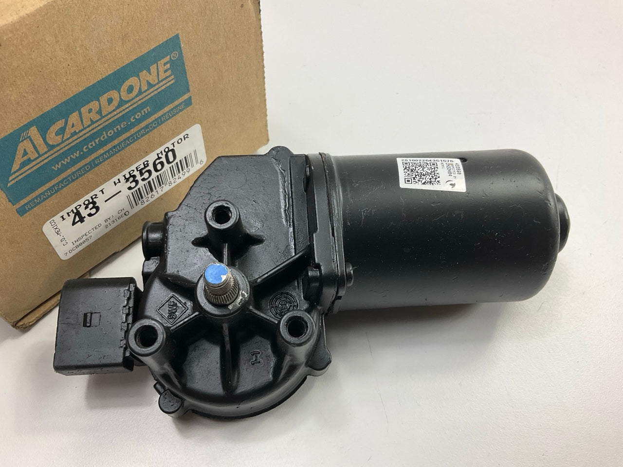 REMAN. Cardone 43-3560 Front Windshield Wiper Motor - 2004 Audi A6 & A6 Quattro