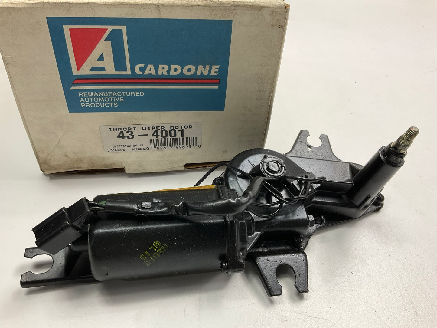 REMAN Cardone 43-4001 Rear Back Glass Wiper Motor - 82-83 Accord Hatchback Wagon