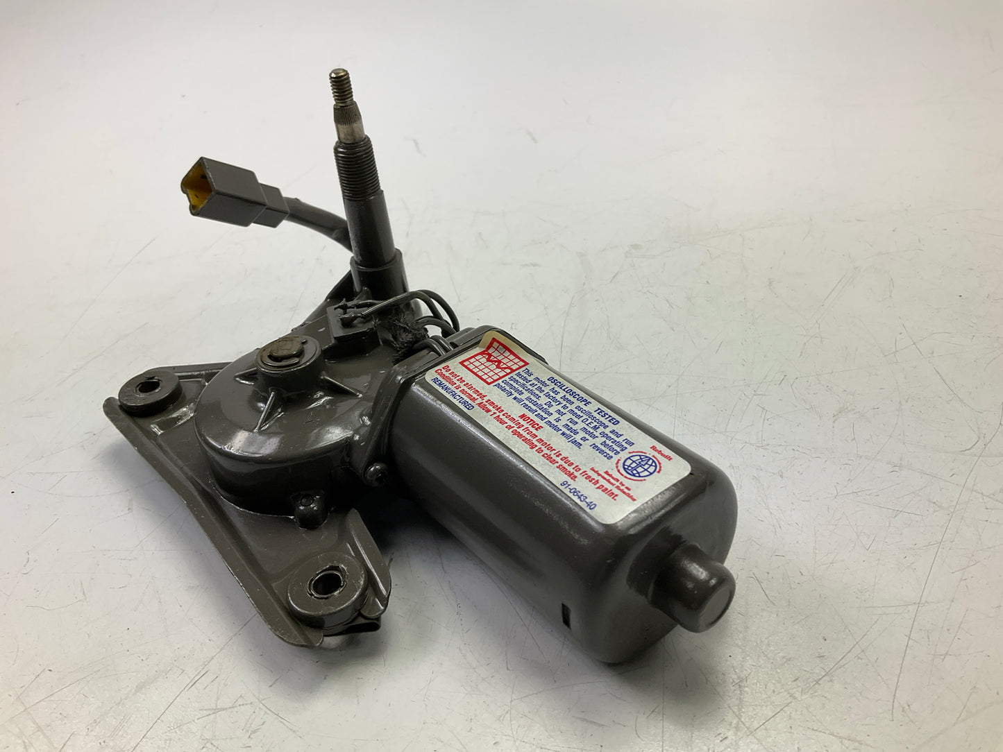 REMAN. Cardone 43-4503 Rear Back Glass Window Wiper Motor For 1985-89 Subaru GL