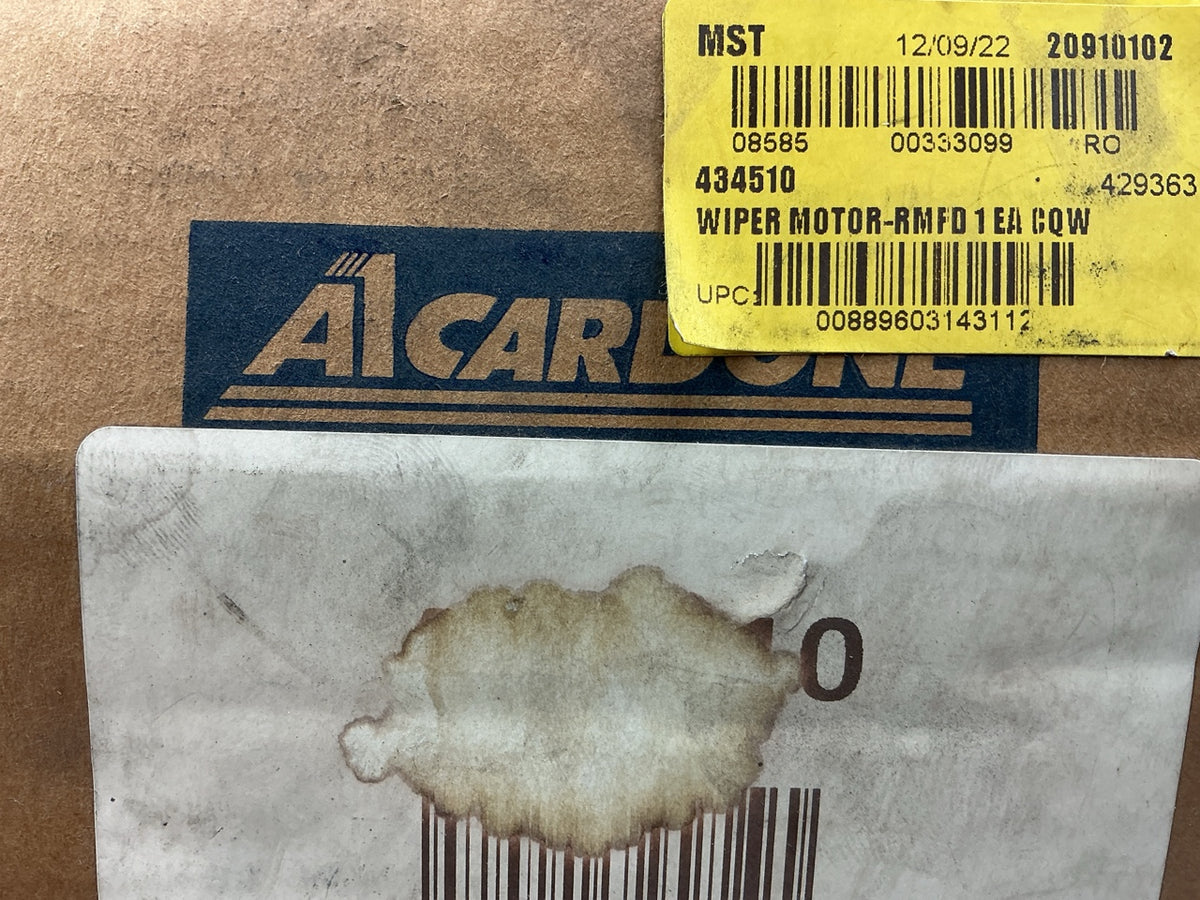 REMAN. Cardone 43-4510 Front Windshield Wiper Motor