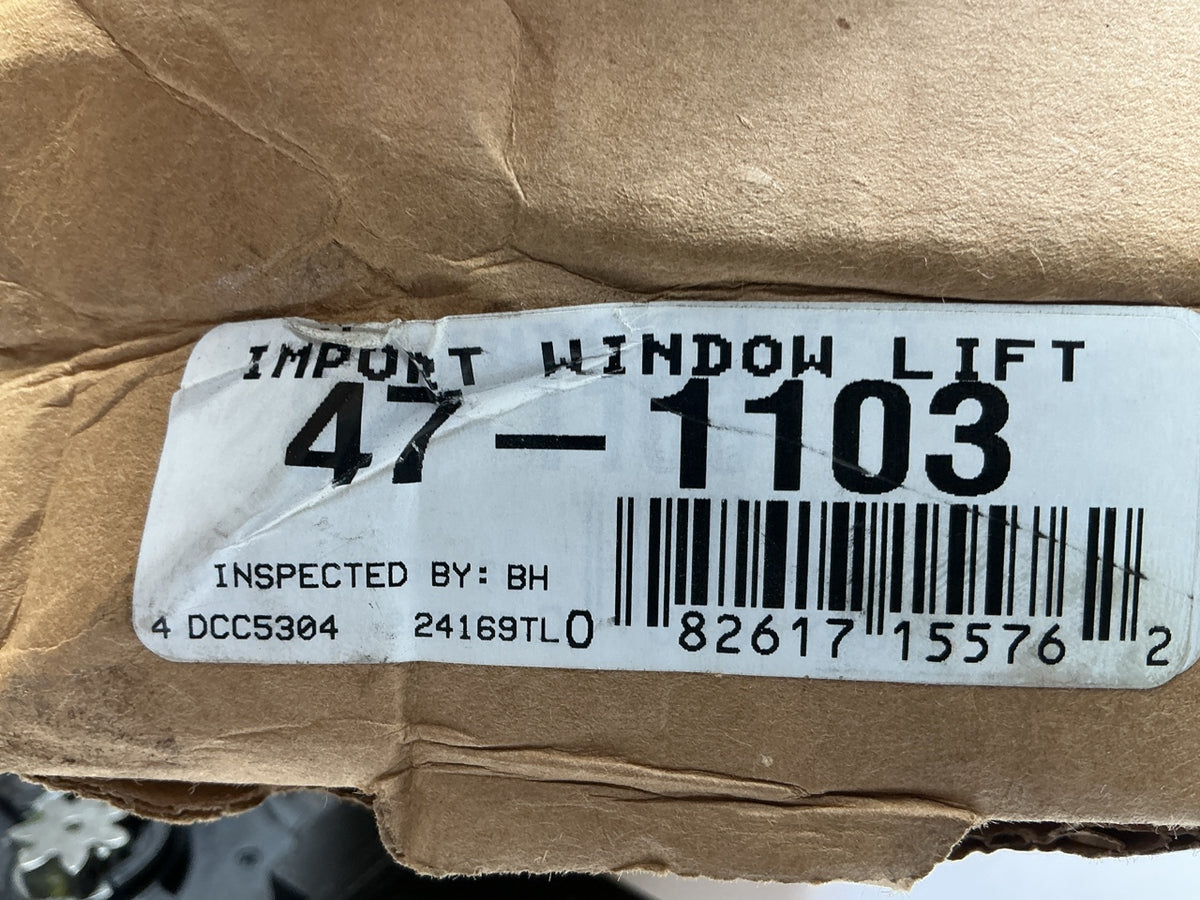 REMAN. Cardone 47-1103 Front Left Power Window Motor