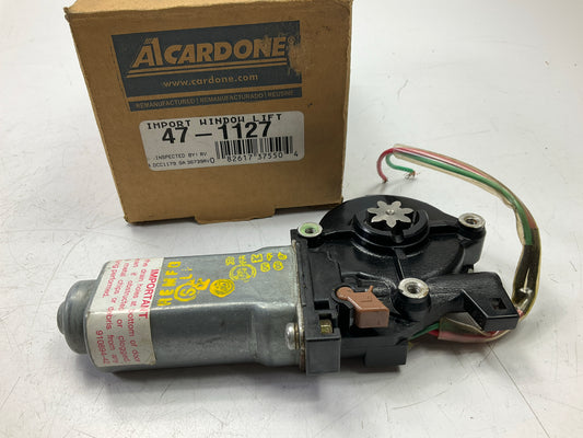 REMAN. Cardone 47-1127 Rear Left Drivers Side Power Window Motor
