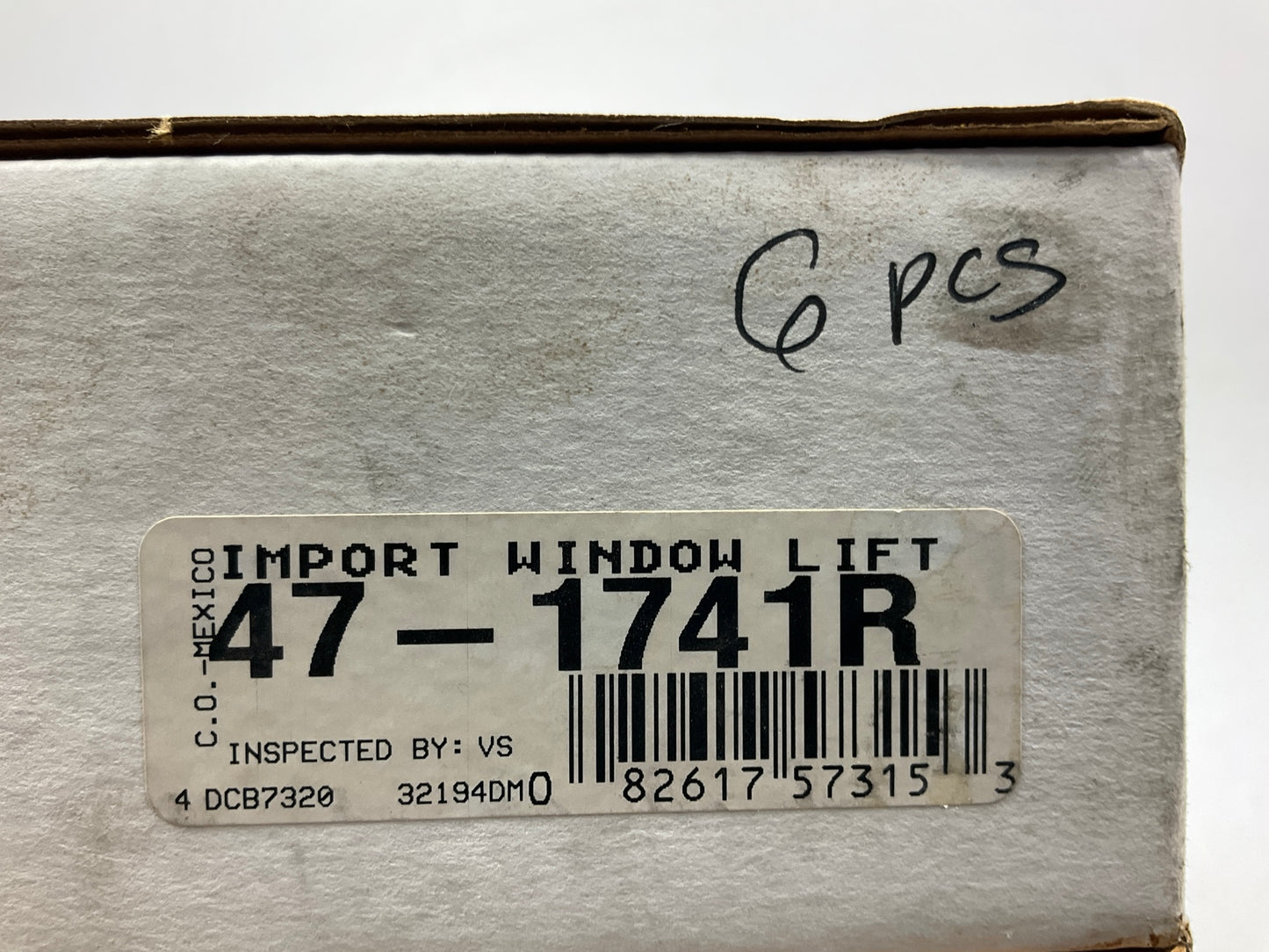 REMAN Cardone 47-1741R Front Left Power Window Motor & Regulator 93-97 Mazda 626