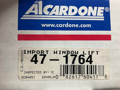 REMAN. Cardone 47-1764 Front Right Power Window Motor - 1999-2001 Mazda Protege