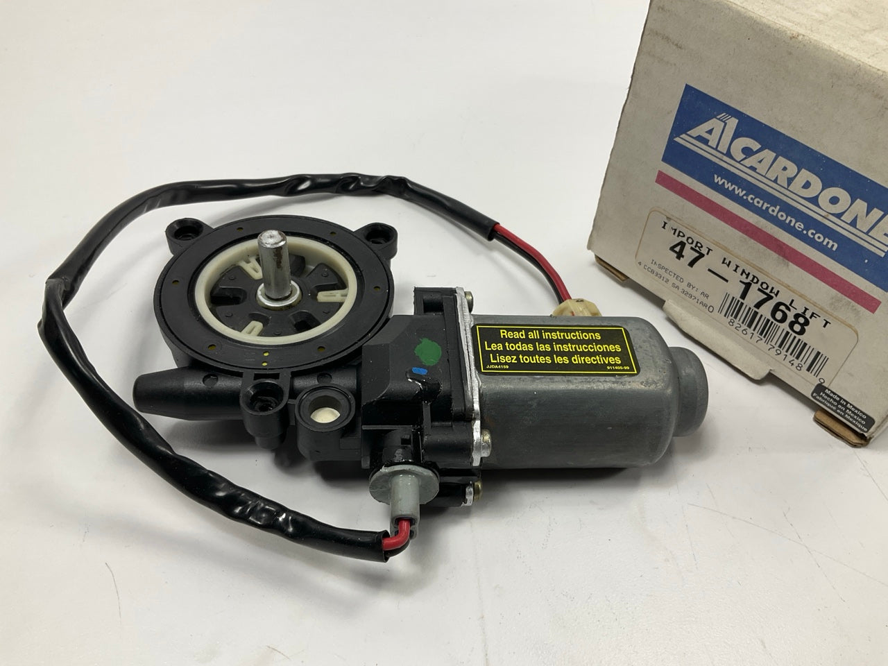 REMAN Cardone 47-1768 Front Right Power Window Motor For 2002-2003 Mazda Protege