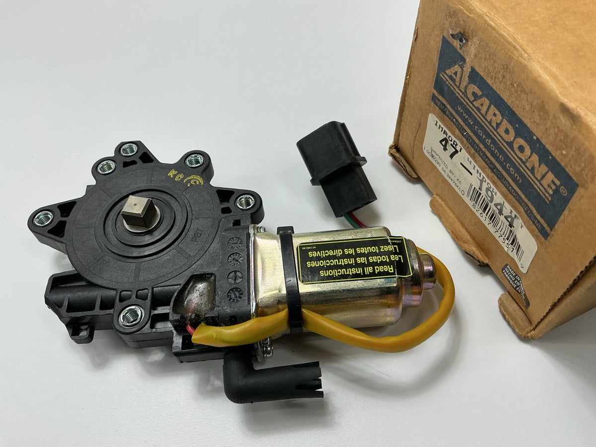 REMAN. Cardone 47-1944 Front Left Power Window Motor