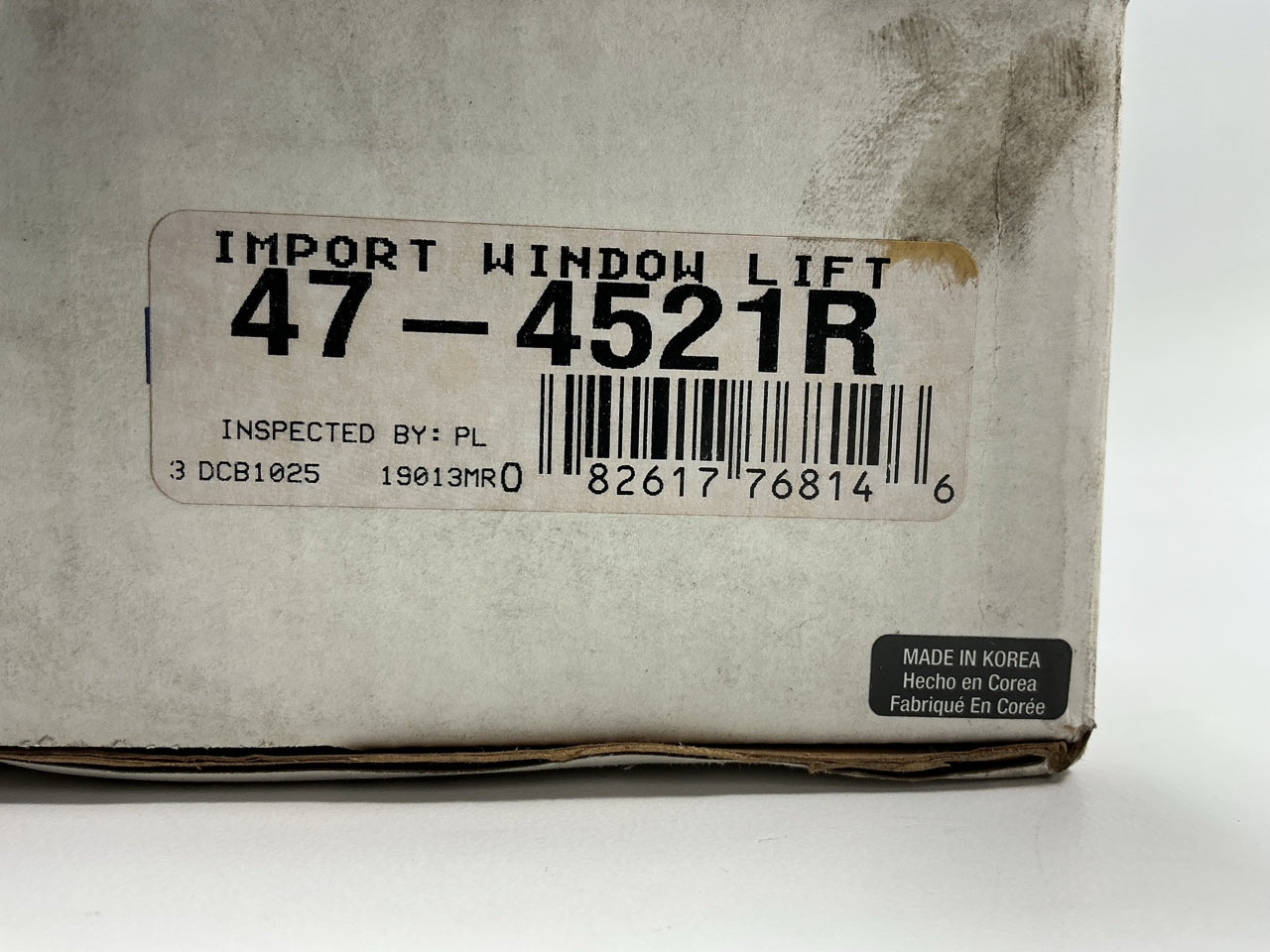 REMAN. Cardone 47-4521R Rear Right Power Window Motor And Regulator Assembly