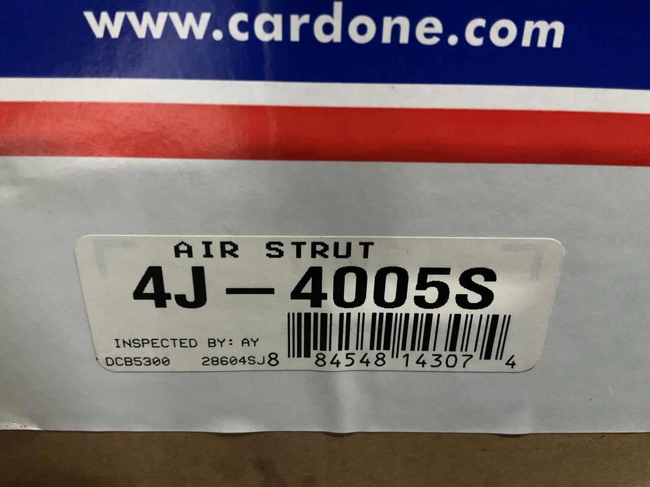 Cardone 4J-1005S Rear Right Air Suspension Strut - 2003-2004 Ford Expedition