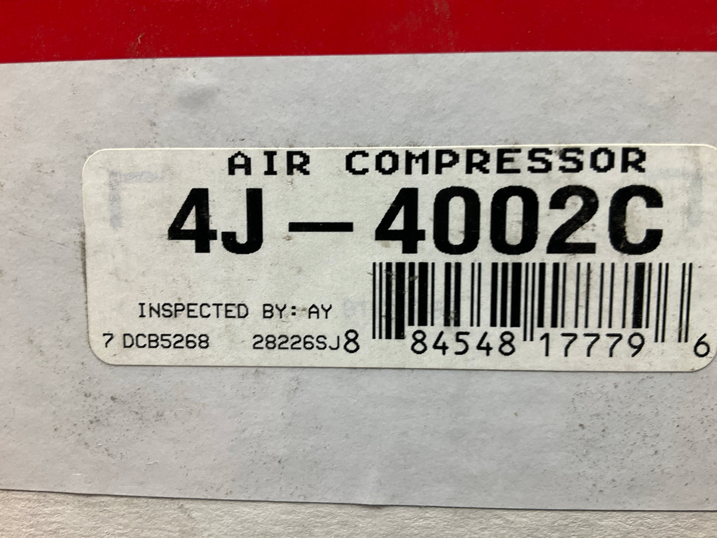 REMAN. Cardone 4J-4002C Air Suspension Compressor For 2006-2011 Audi A6
