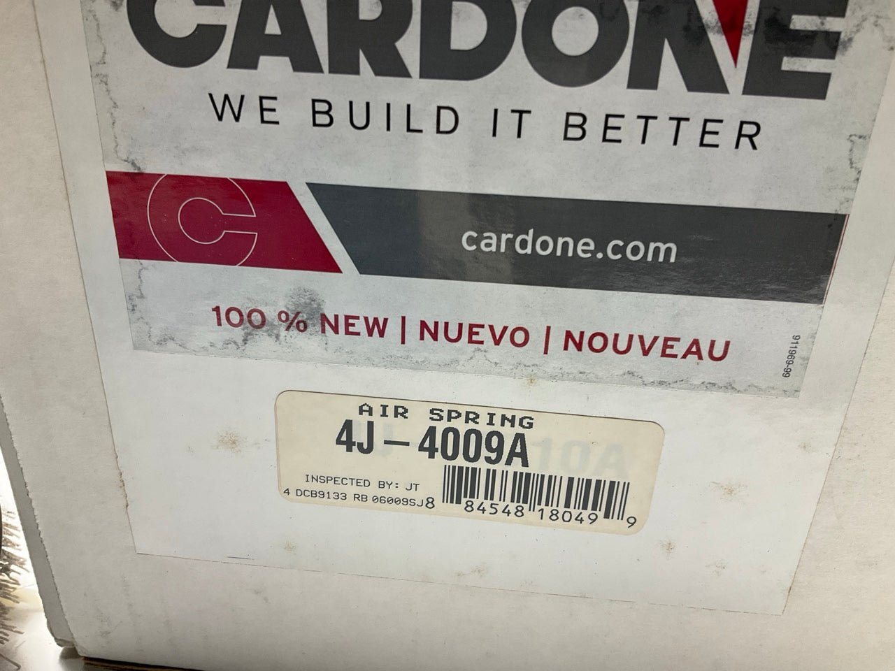 (2) Cardone 4J4009A Rear Air Suspension Air Springs 2001-05 Audi Allroad Quattro