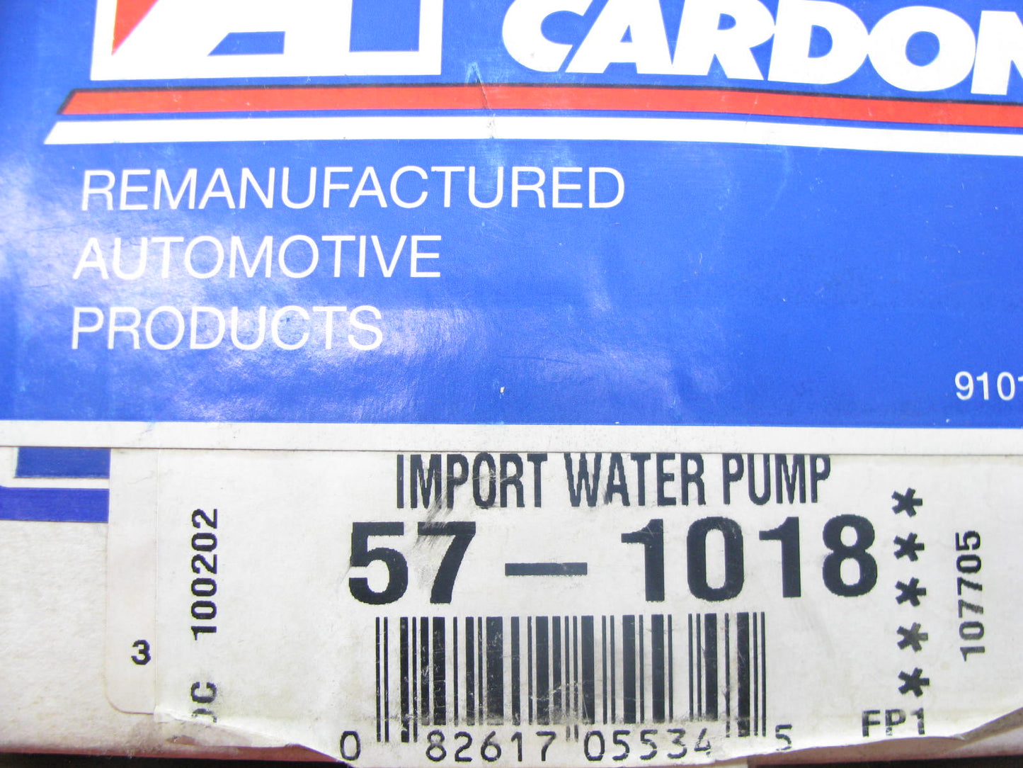 Cardone 57-1018 Reman Water Pump For 1970-81 Datsun 1.2L 1.3L 1.4L 1.5L-L4