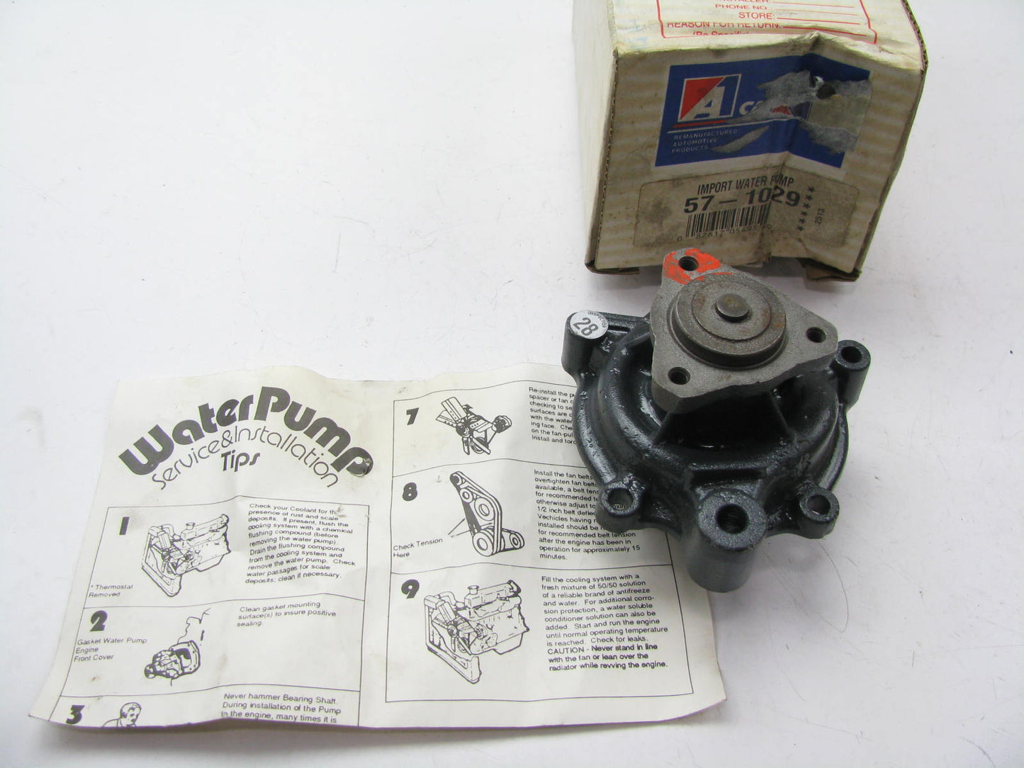 Cardone 57-1029 Reman Engine Water For 1975-1979 Honda 1.5L 1.6L-L4