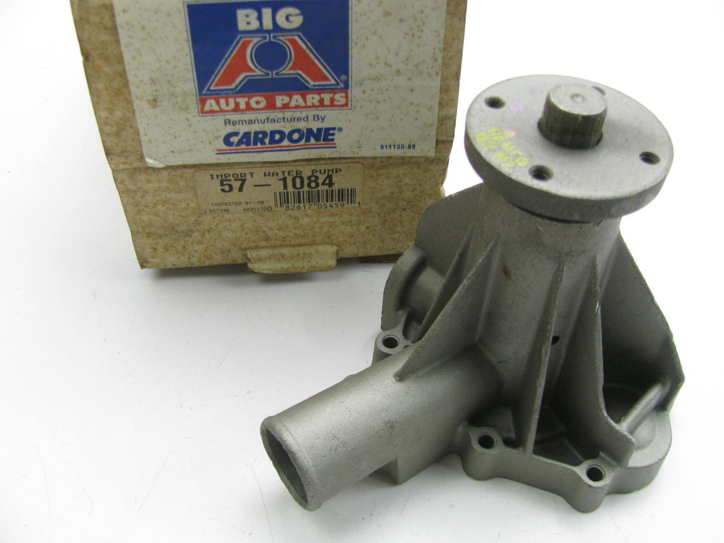 Cardone 57-1084 Reman Water Pump For 1980-1985 Volvo 244 245 264 DL GLE 2.1L