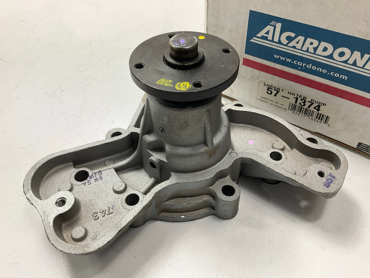 REMAN. Cardone 57-1374 Water Pump For 1989-1995 Mazda MPV, 88-91 Mazda 929 3.0L