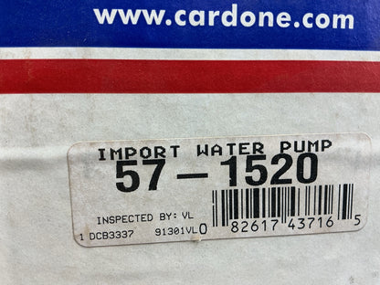 REMAN. Cardone 57-1520 Engine Water Pump