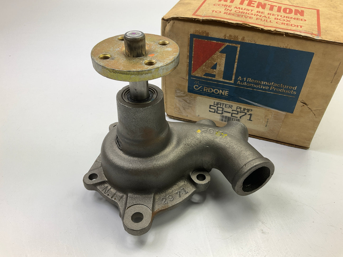 REMAN. Cardone 58-271 Water Pump - 1958-1964 American Motors AMC Rambler OHV 6