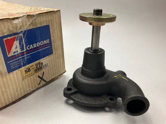 REMAN. Cardone 58-278 Water Pump 1961-1962 AMC Aluminum 196-L6 W/ 40 Amp Alt.