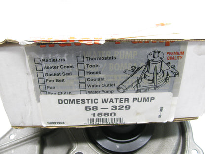 Reman Cardone 58-329 Water Pump - 1985-1995 Cadillac 4.1L 4.5L 4.9L-V8