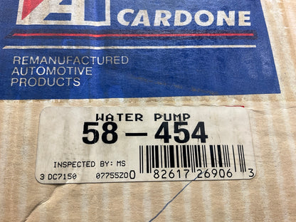 Cardone 58-454 Water Pump, Single Groove Large Pulley For Jeep F134 Hurricane