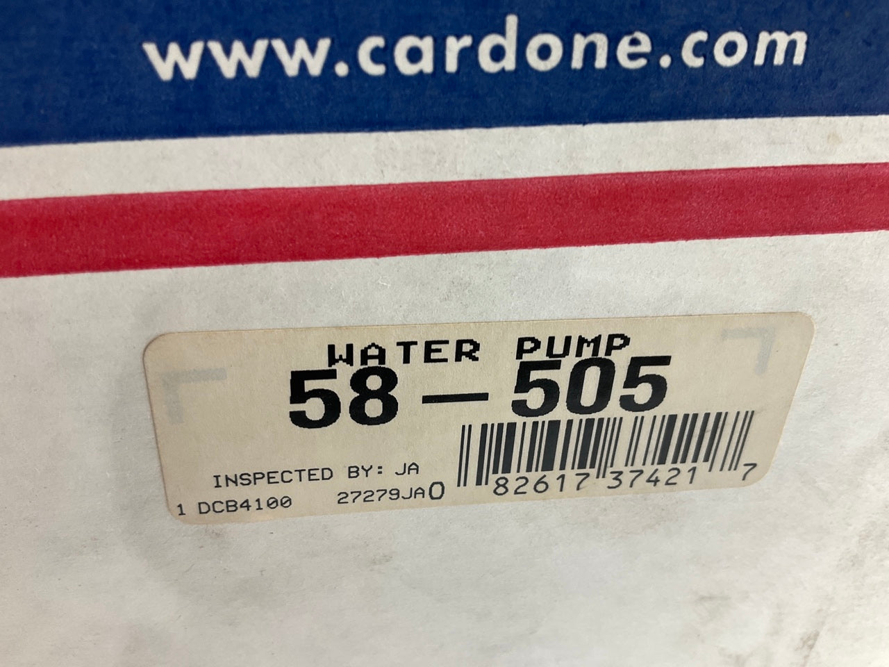Cardone 58-505 Engine Water Pump For 1994-1995 Ford Mercury 3.8L-V6 (RWD)