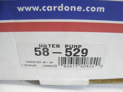 Cardone 58-529 Reman Engine Water Pump 1996-2007 Ford Mercury 3.8L 3.9L 4.2L-V6