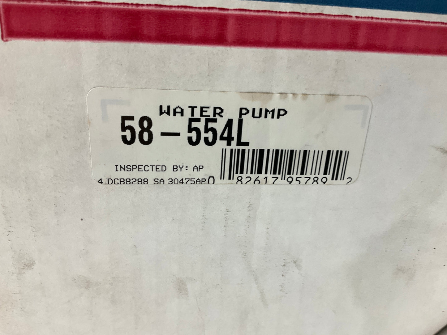 REMAN. Cardone 58-554L Engine Water Pump Ford 7.3L V8 DIESEL OHV Turbo