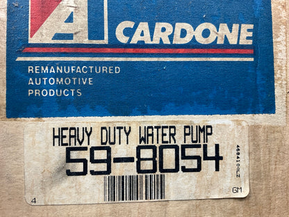 REMAN Cardone 59-8054 Water Pump- Cummins NHE-220 NH250 NH250B Low MT Fan AR4548