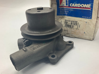 REMAN. Cardone 59-8122 Water Pump - 1942-1962 GMC 228 248 270 I6 W/ 3/8'' Groove