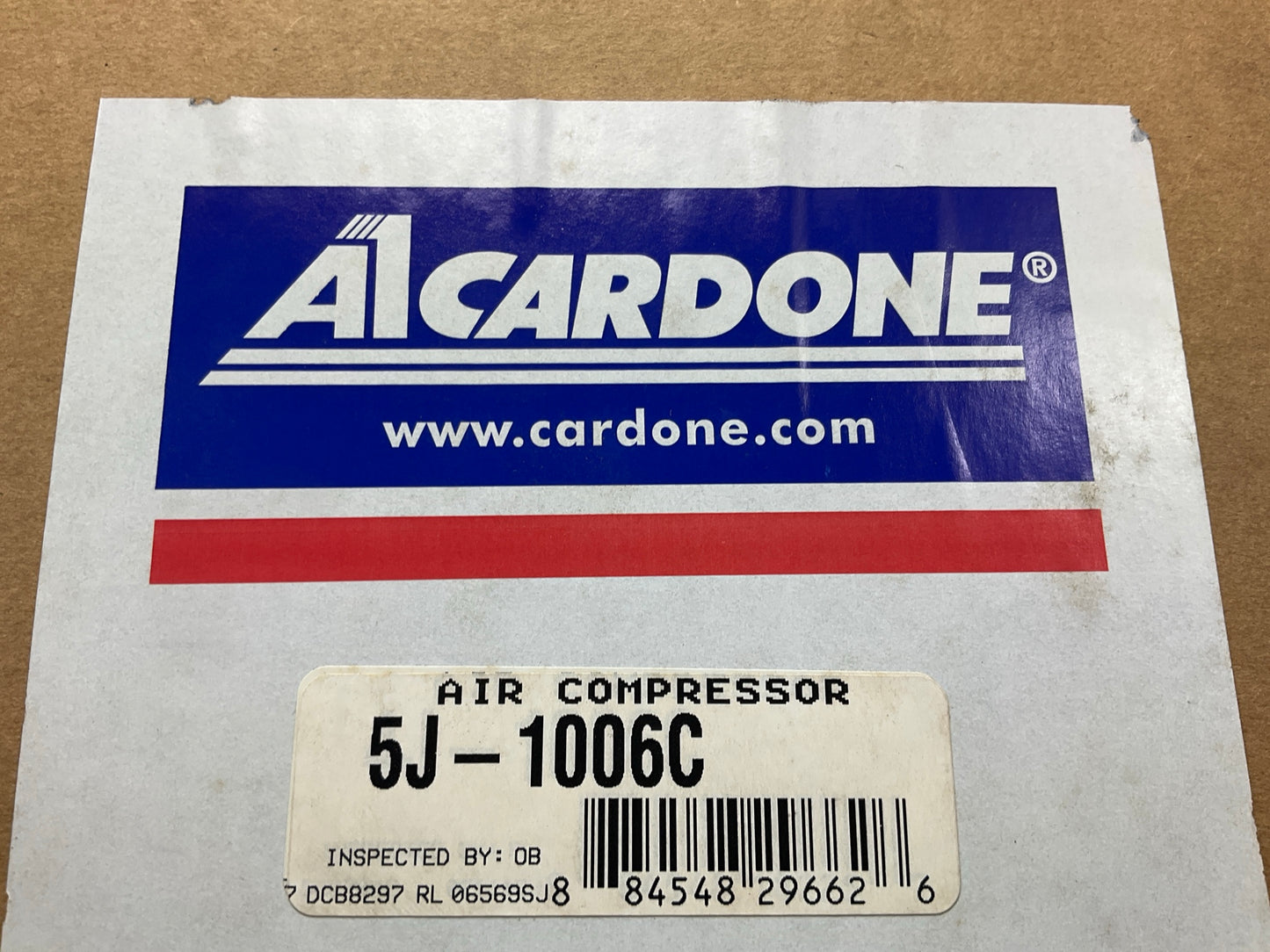 REMAN. Cardone 5J1006C Air Suspension Compressor - 1988-1994 Lincoln Continental
