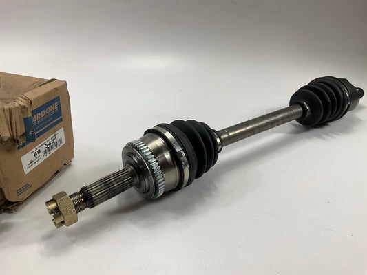 REMAN Cardone 60-3451 Front Left Cv Axle Manual Trans For 06-11 Attitude, Accent