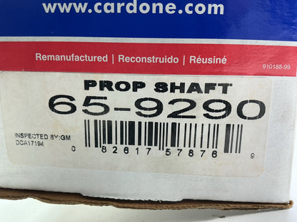 REMAN Cardone 65-9290 Front Driveshaft For 1999-2000 Nissan Frontier 3.3L V6 4WD