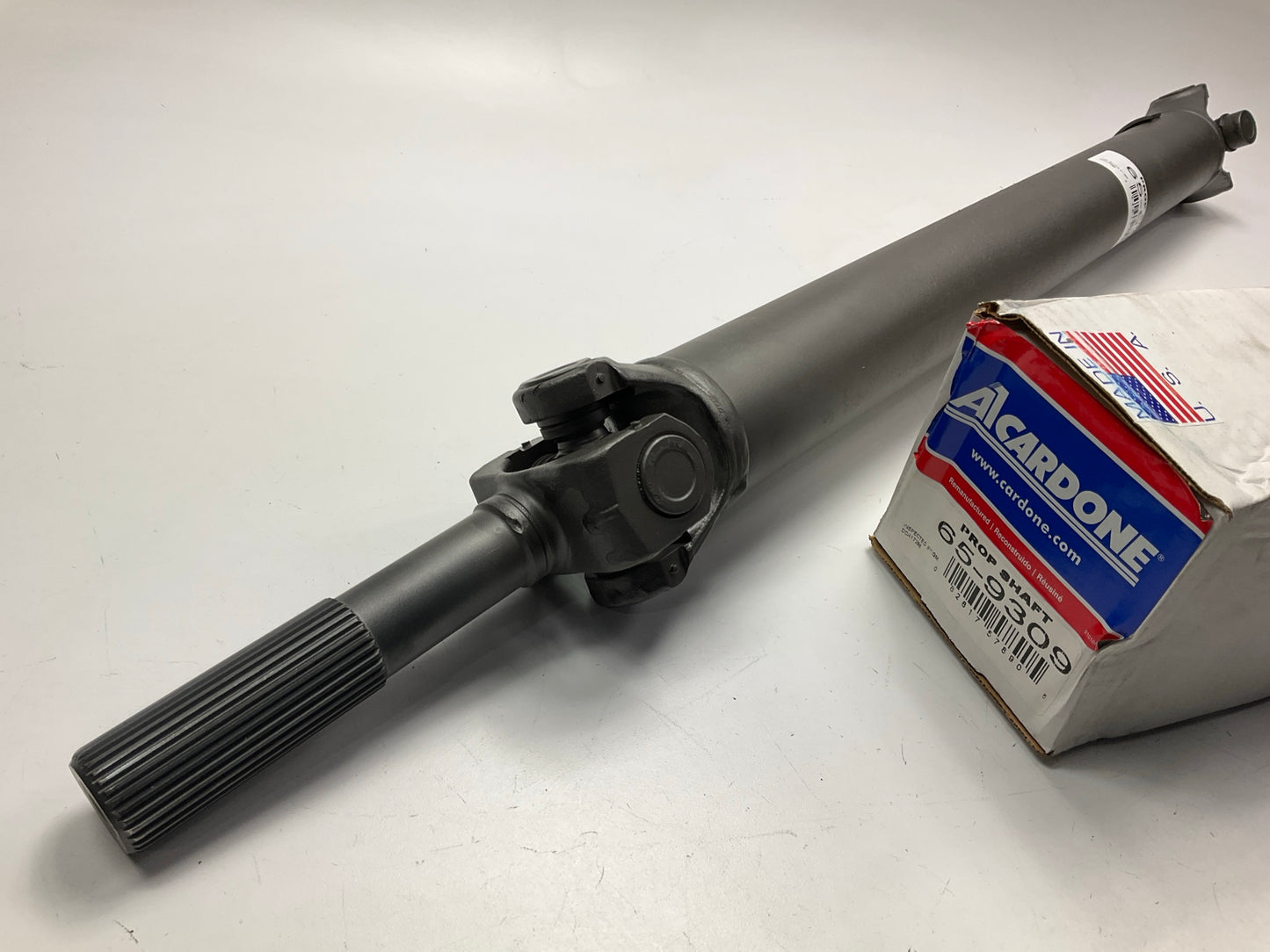 NEW Cardone 65-9309 Front Driveshaft Prop Shaft, 4WD + Manual 5-speed Trans.