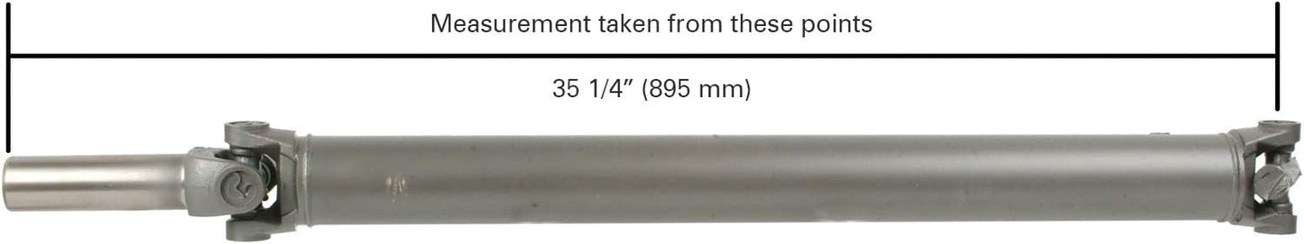 Cardone Rear Driveshaft Prop Shaft Assembly - 1999-2003 Chevrolet Astro AWD