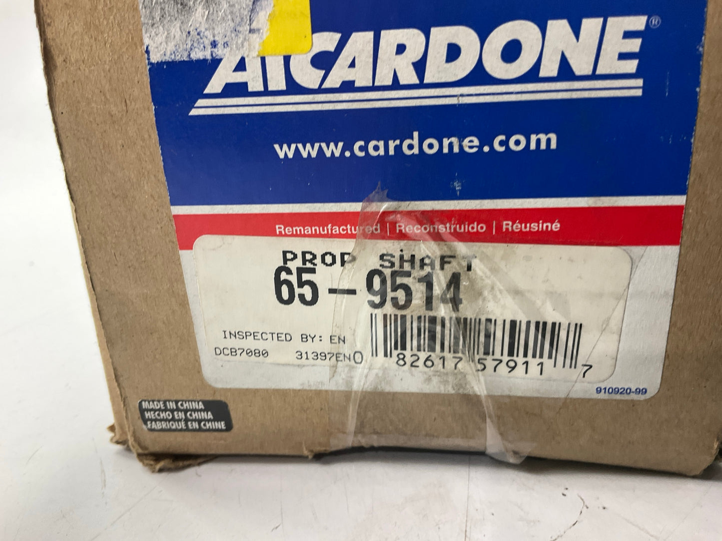 REMAN. Cardone 65-9514 Front 24'' Driveshaft For 2001-07 Dodge Dakota - 4WD ONLY